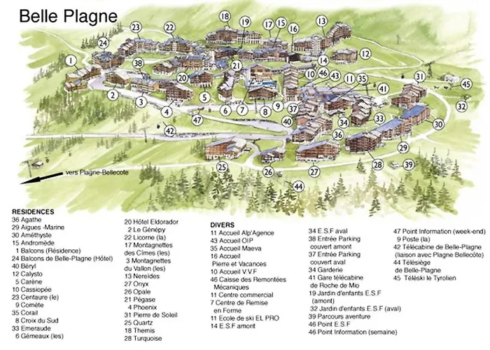 Themis - Chaleureux - Aux Pieds - Vue Pistes Mae-8284 Apartment La Plagne